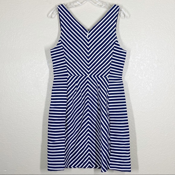 Maeve Striped Nautical Colorful Band Dress - Picture 2 of 5